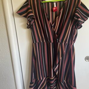 Xhilaration Multicolor Striped Dress
